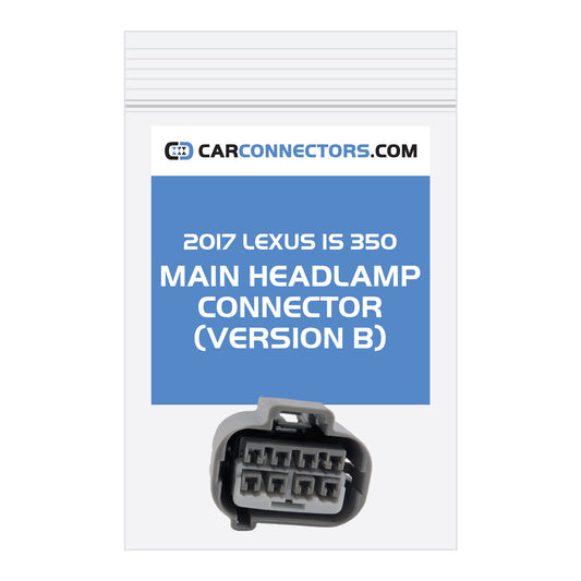Main Headlamp (Version B) Connector for 2017 Lexus IS 350