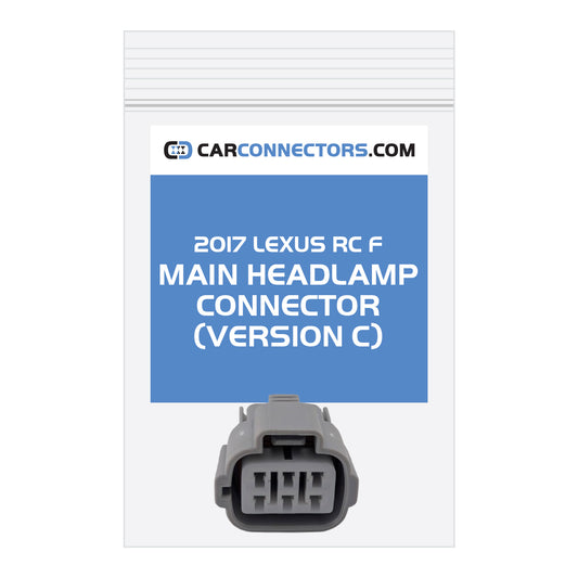 Main Headlamp (Version C) Connector for 2017 Lexus RC F