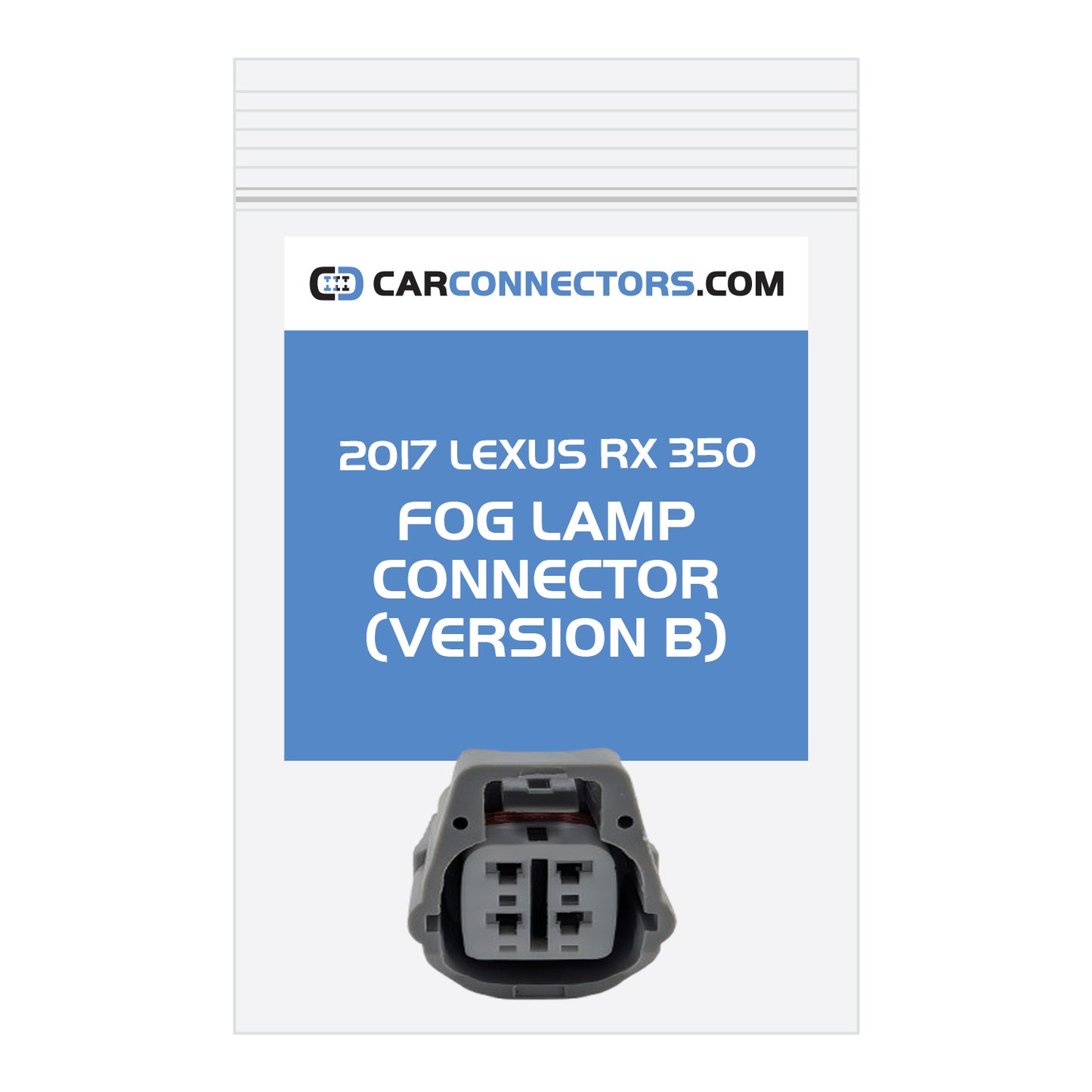 Fog Lamp (Version B) Connector for 2017 Lexus RX 350