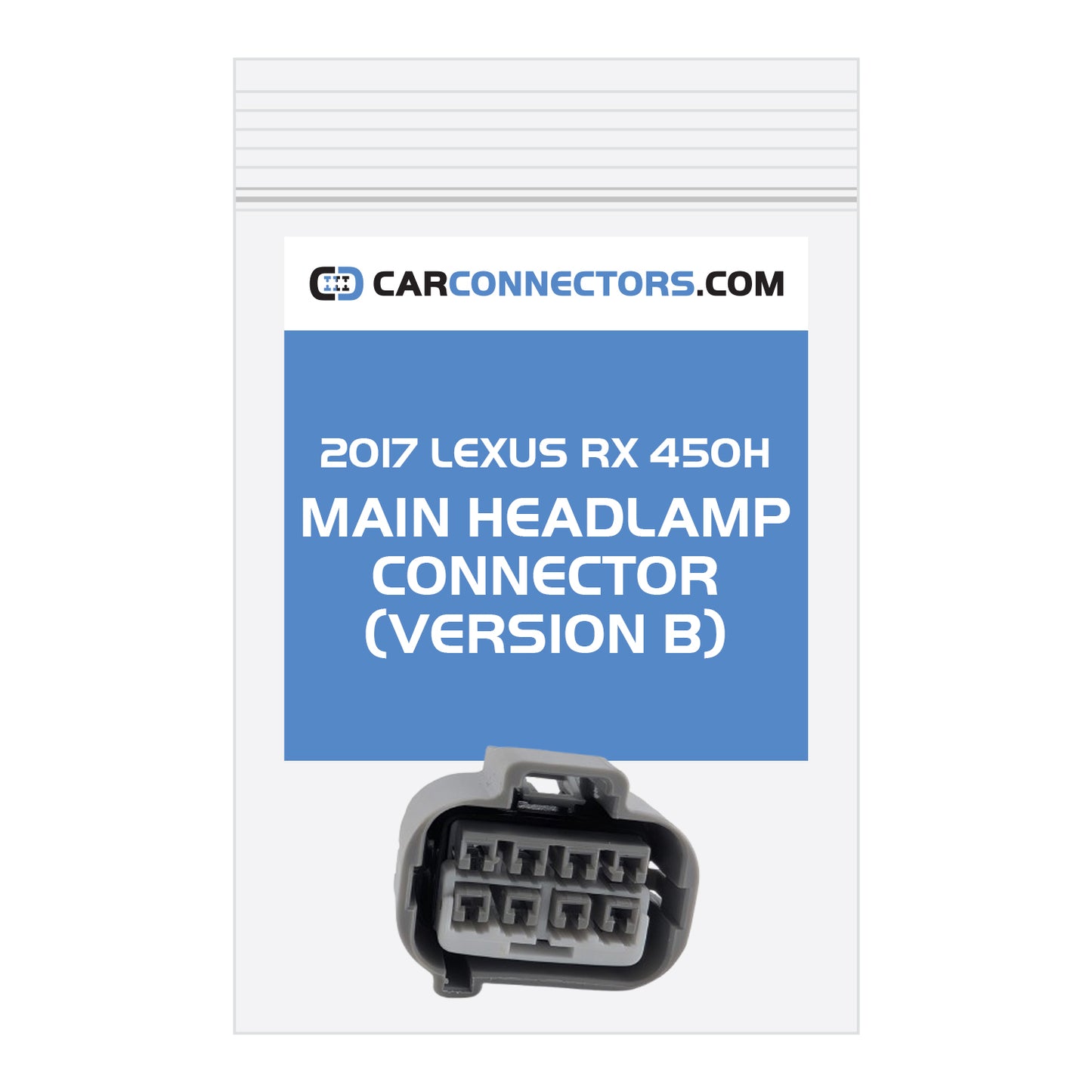 Main Headlamp (Version B) Connector for 2017 Lexus RX 450H
