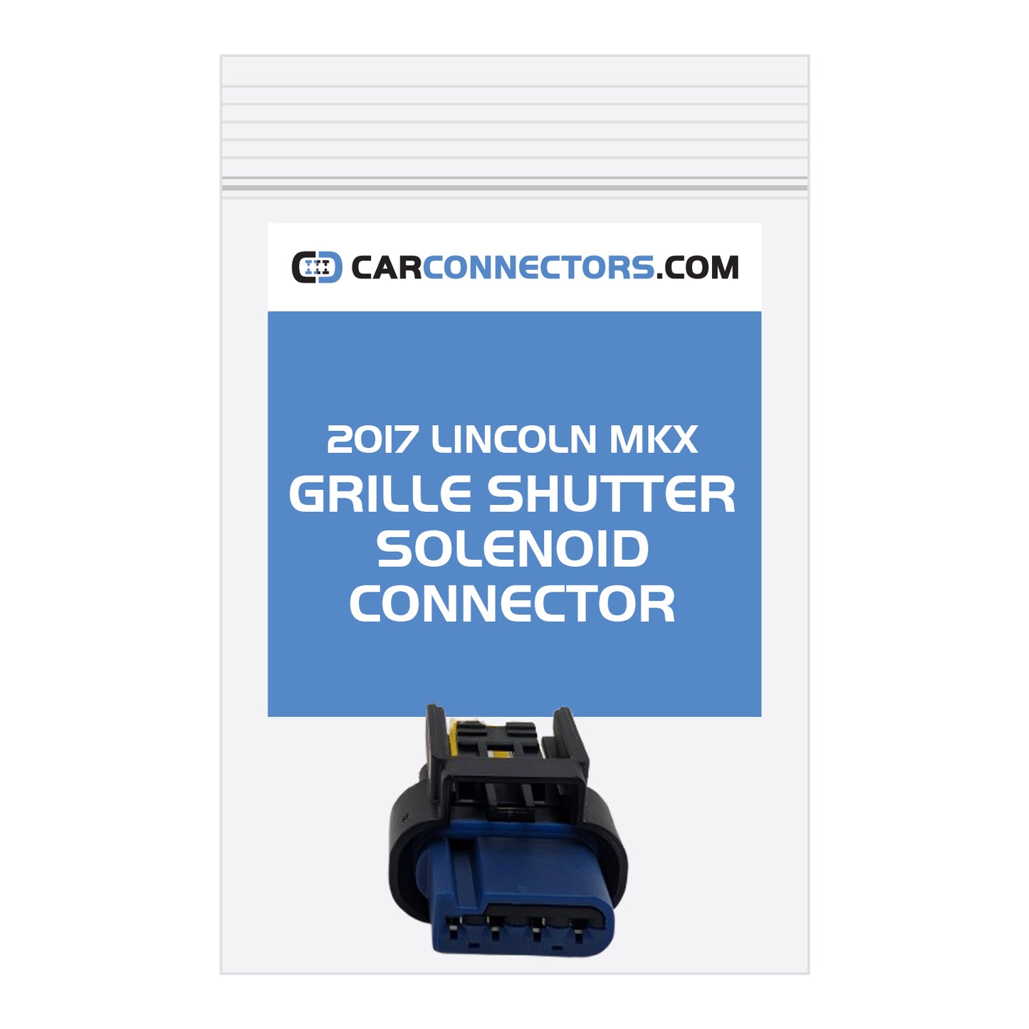 Grille Shutter Solenoid Connector for 2017 Lincoln MKX