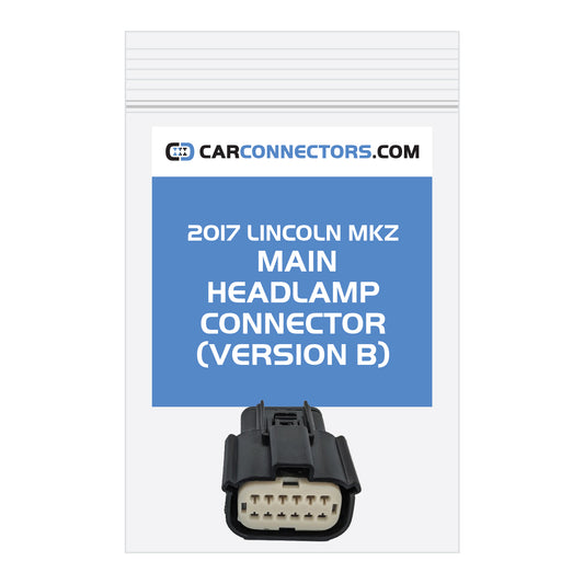 Main Headlamp (Version B) Connector for 2017 Lincoln MKZ