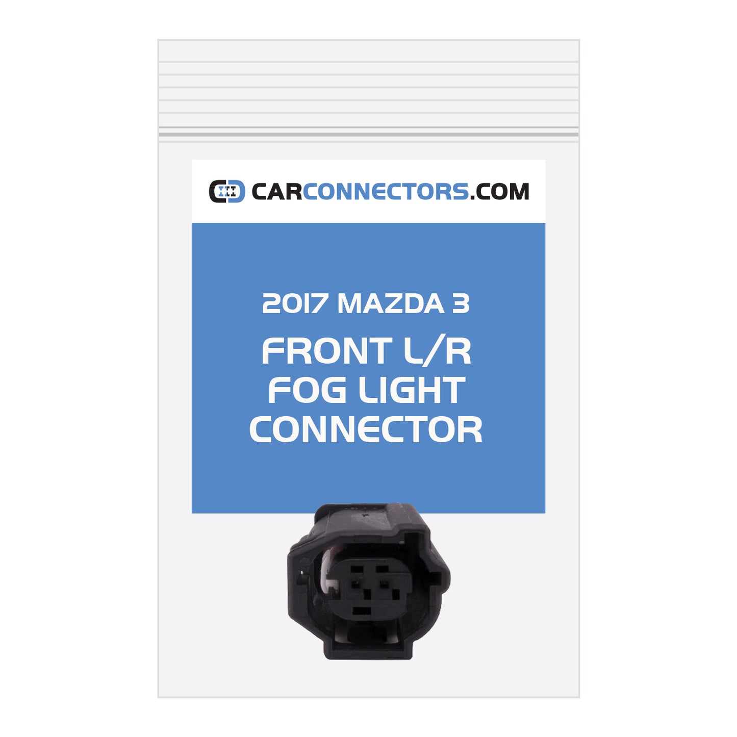 Front LR Fog Light Connector for 2017 Mazda 3