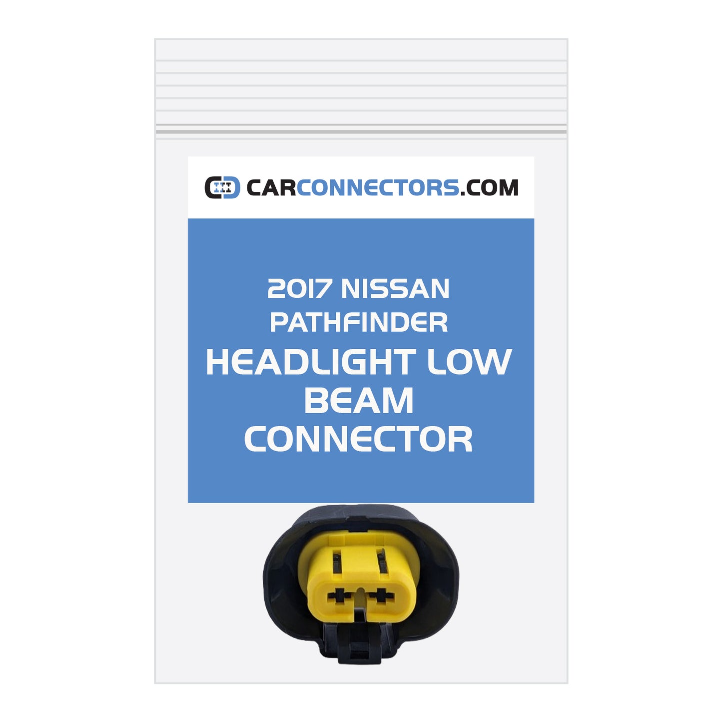Headlight Low Beam Connector for 2017 Nissan Pathfinder
