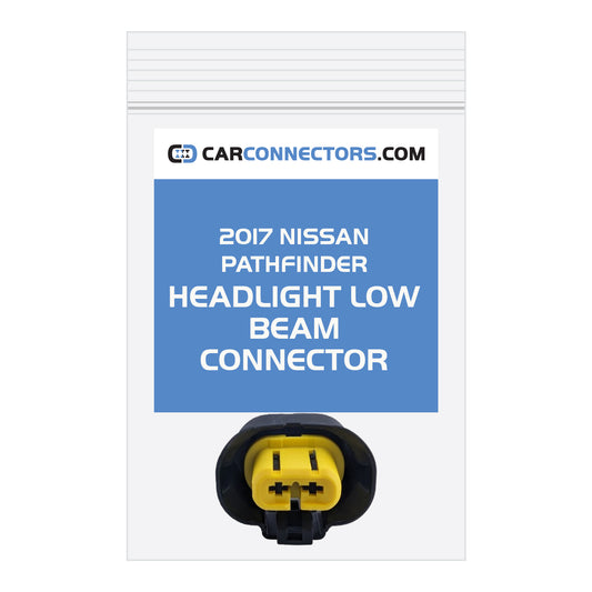 Headlight Low Beam Connector for 2017 Nissan Pathfinder