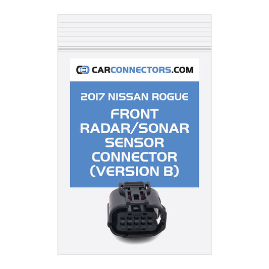 Front Radar Sonar Sensor (Version B) Connector for 2017 Nissan Rogue