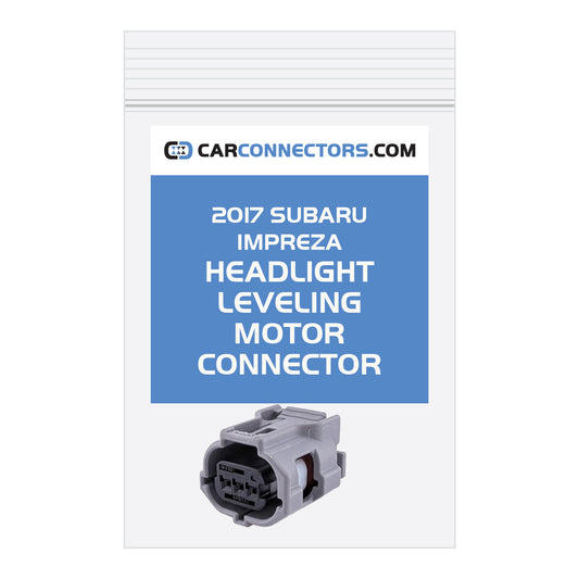 Headlight Leveling Motor Connector for 2017 Subaru Impreza