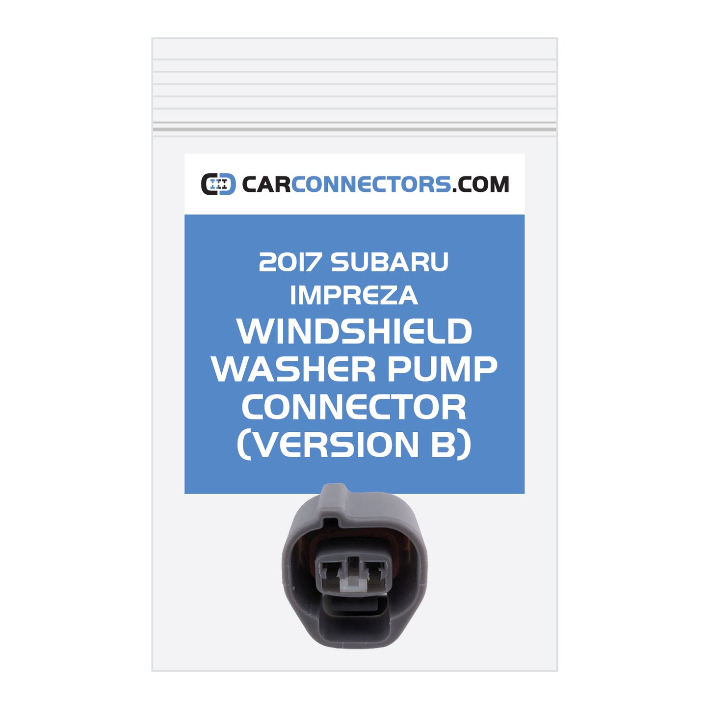 Windshield Washer Pump (Version B) Connector for 2017 Subaru Impreza