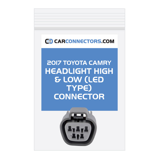 Headlight High & Low (LED Type) Connector for 2017 Toyota Camry