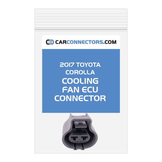 Cooling Fan ECU Connector for 2017 Toyota Corolla