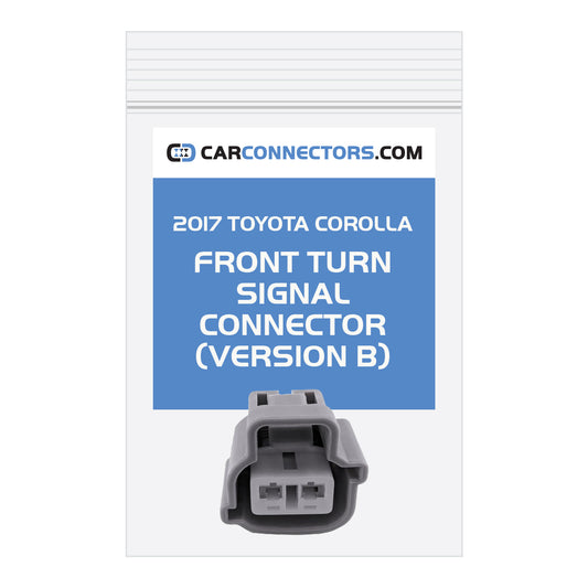 Front Turn Signal (Version B) Connector for 2017 Toyota Corolla