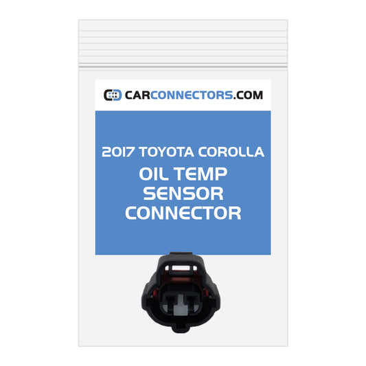 Oil Temp Sensor Connector for 2017 Toyota Corolla