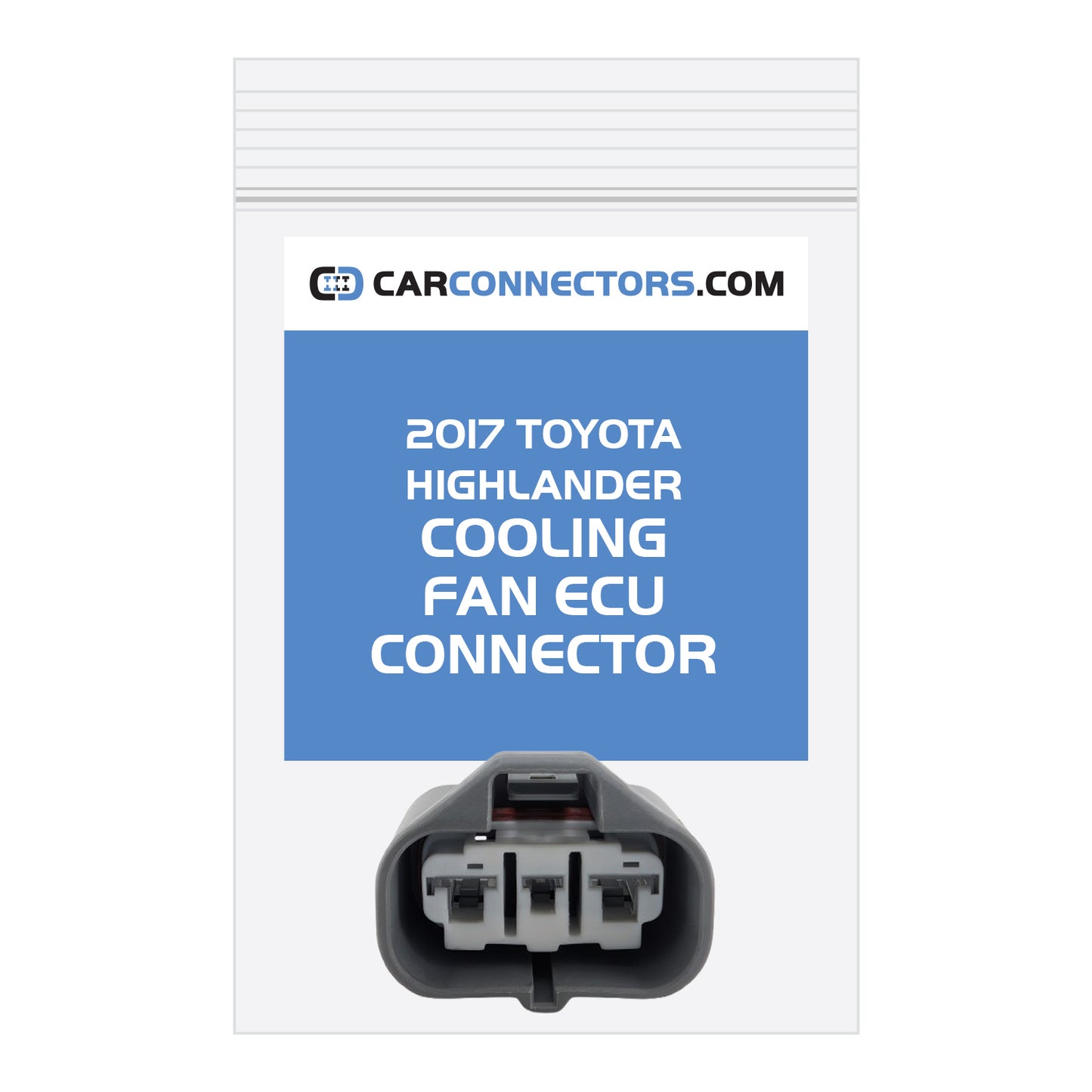 Cooling Fan ECU Connector for 2017 Toyota Highlander