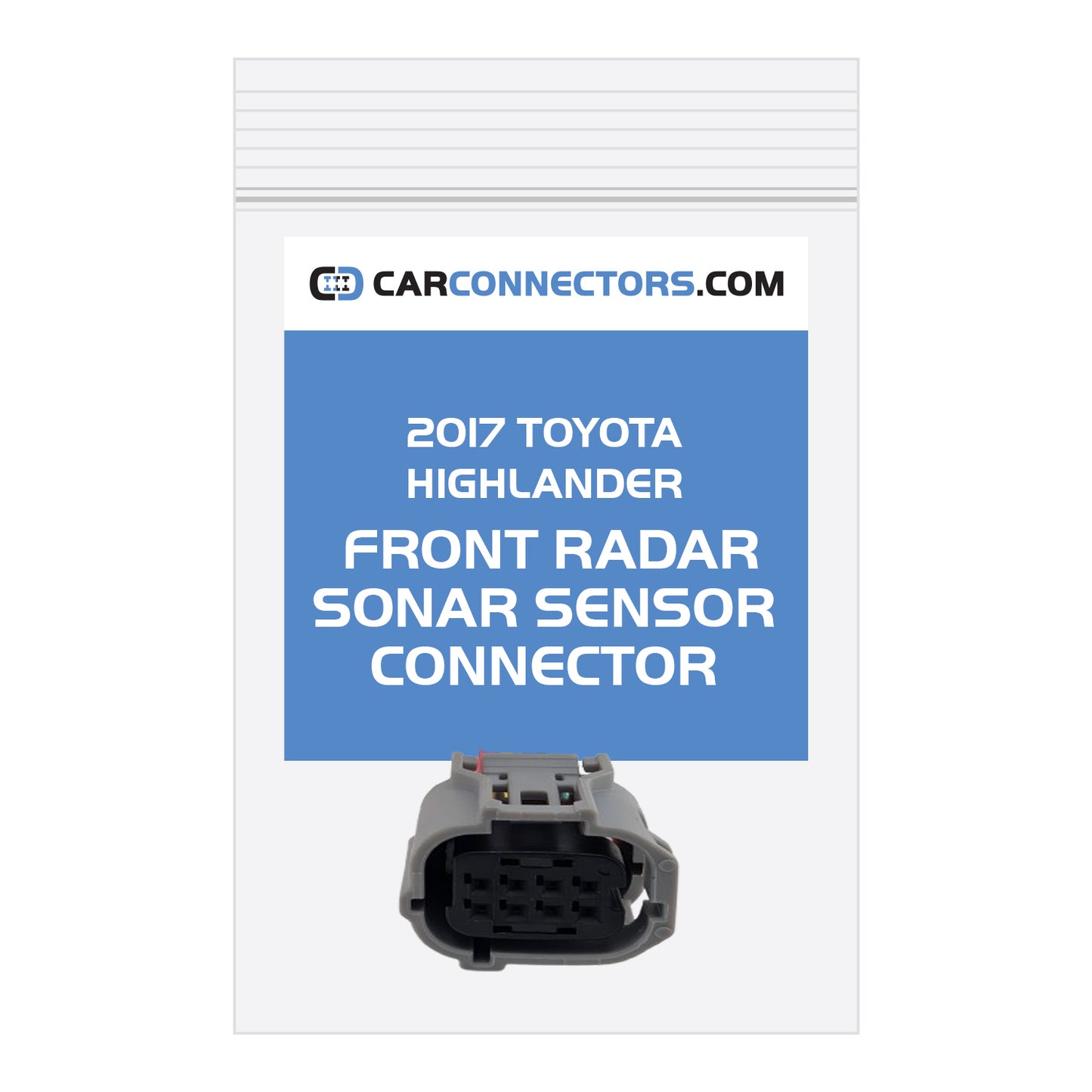 Front Radar Sonar Sensor (Version B) Connector for 2017 Toyota Highlander