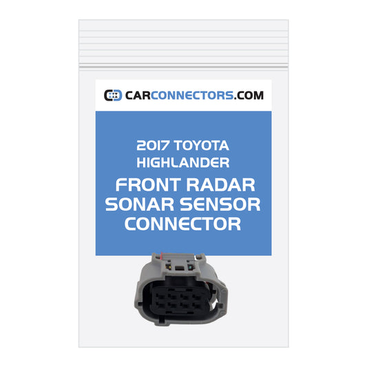 Front Radar Sonar Sensor (Version B) Connector for 2017 Toyota Highlander