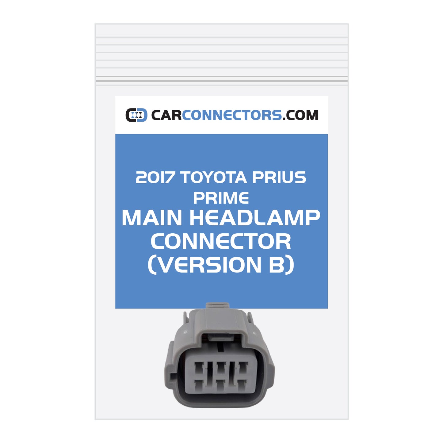 Main Headlamp (Version B) Connector for 2017 Toyota Prius Prime