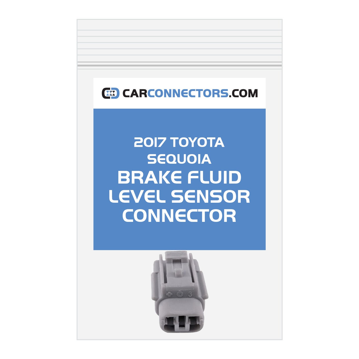 Brake Fluid Level Sensor Connector for 2017 Toyota Sequoia