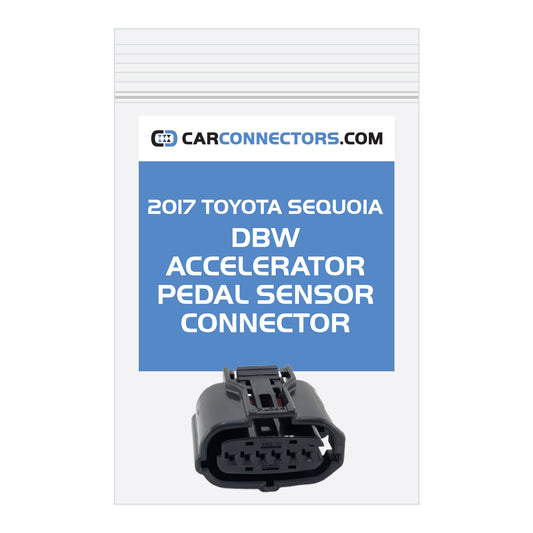 DBW Accelerator Pedal Sensor Connector for 2017 Toyota Sequoia
