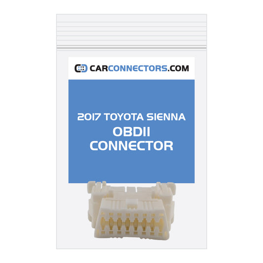 OBDII Connector for 2017 Toyota Sienna