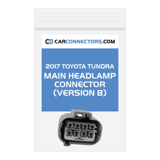 Main Headlamp (Version B) Connector for 2017 Toyota Tundra