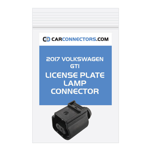 License Plate Lamp Connector for 2017 Volkswagen GTI