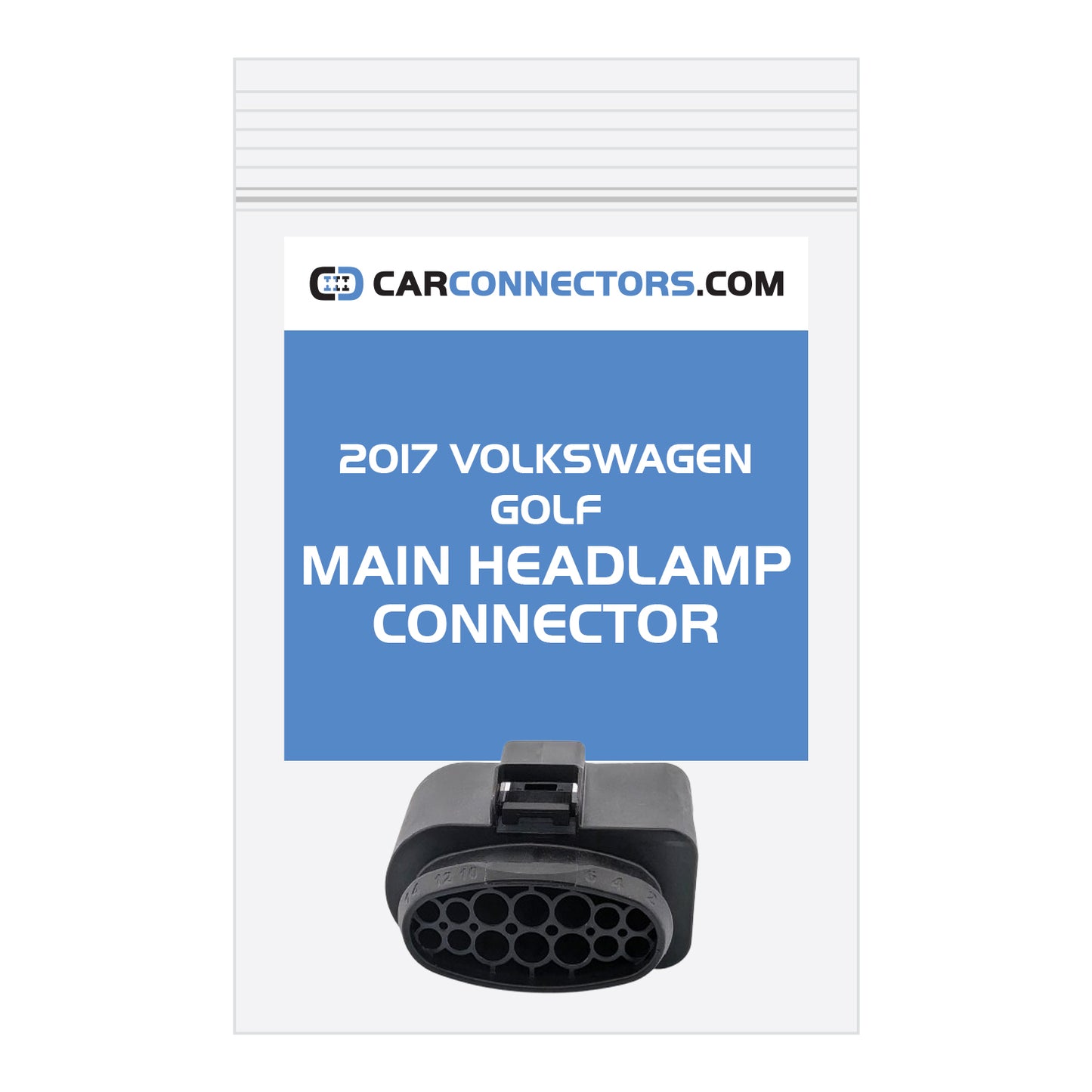 Main Headlamp Connector for 2017 Volkswagen Golf