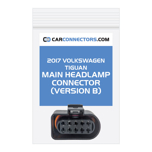 Main Headlamp (Version B) Connector for 2017 Volkswagen Tiguan
