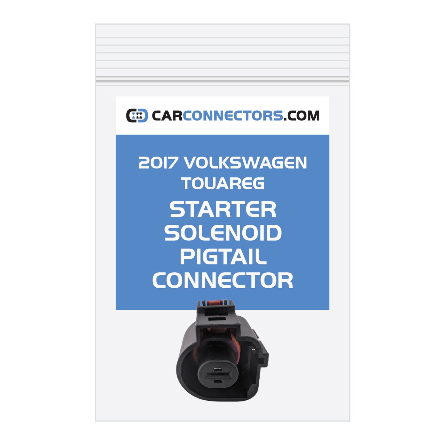 Starter Solenoid Pigtail Connector for 2017 Volkswagen Touareg