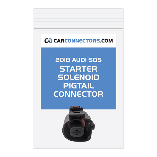 Starter Solenoid Pigtail Connector for 2018 Audi SQ5
