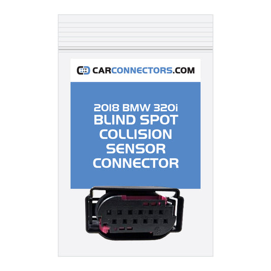 Blind Spot Collision Sensor Connector for 2018 BMW 320i