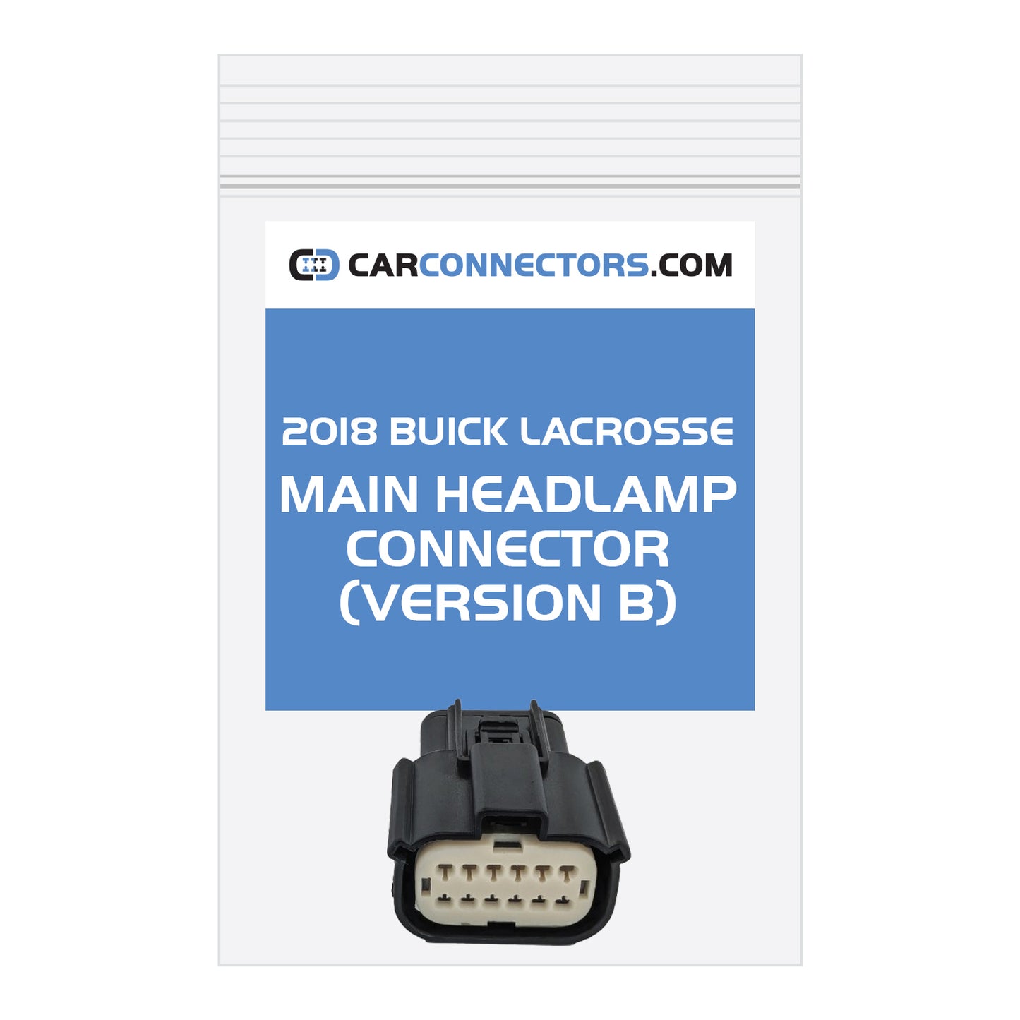 Main Headlamp (Version B) Connector for 2018 Buick Lacrosse