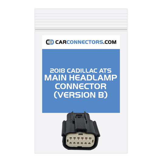 Main Headlamp (Version B) Connector for 2018 Cadillac ATS