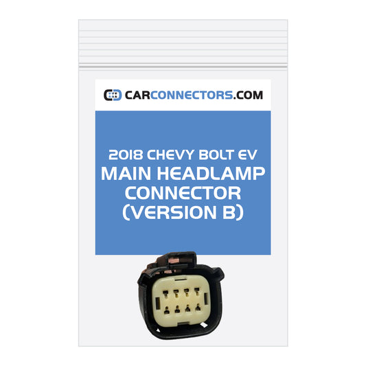 Main Headlamp (Version B) Connector for 2018 Chevy Bolt Ev