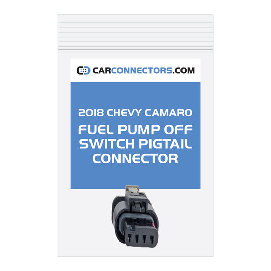 Fuel Pump Off Switch Pigtail Connector for 2018 Chevy Camaro