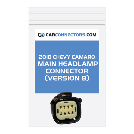 Main Headlamp (Version B) Connector for 2018 Chevy Camaro