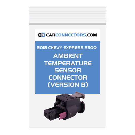 Ambient Temperature Sensor (Version B) Connector for 2018 Chevy Express 2500