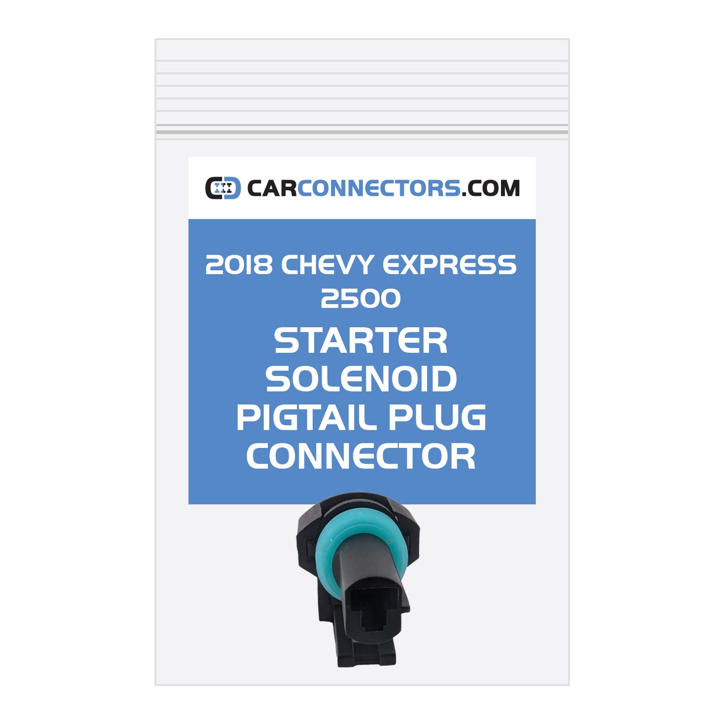 Starter Solenoid Pigtail PLUG Connector for 2018 Chevy Express 2500