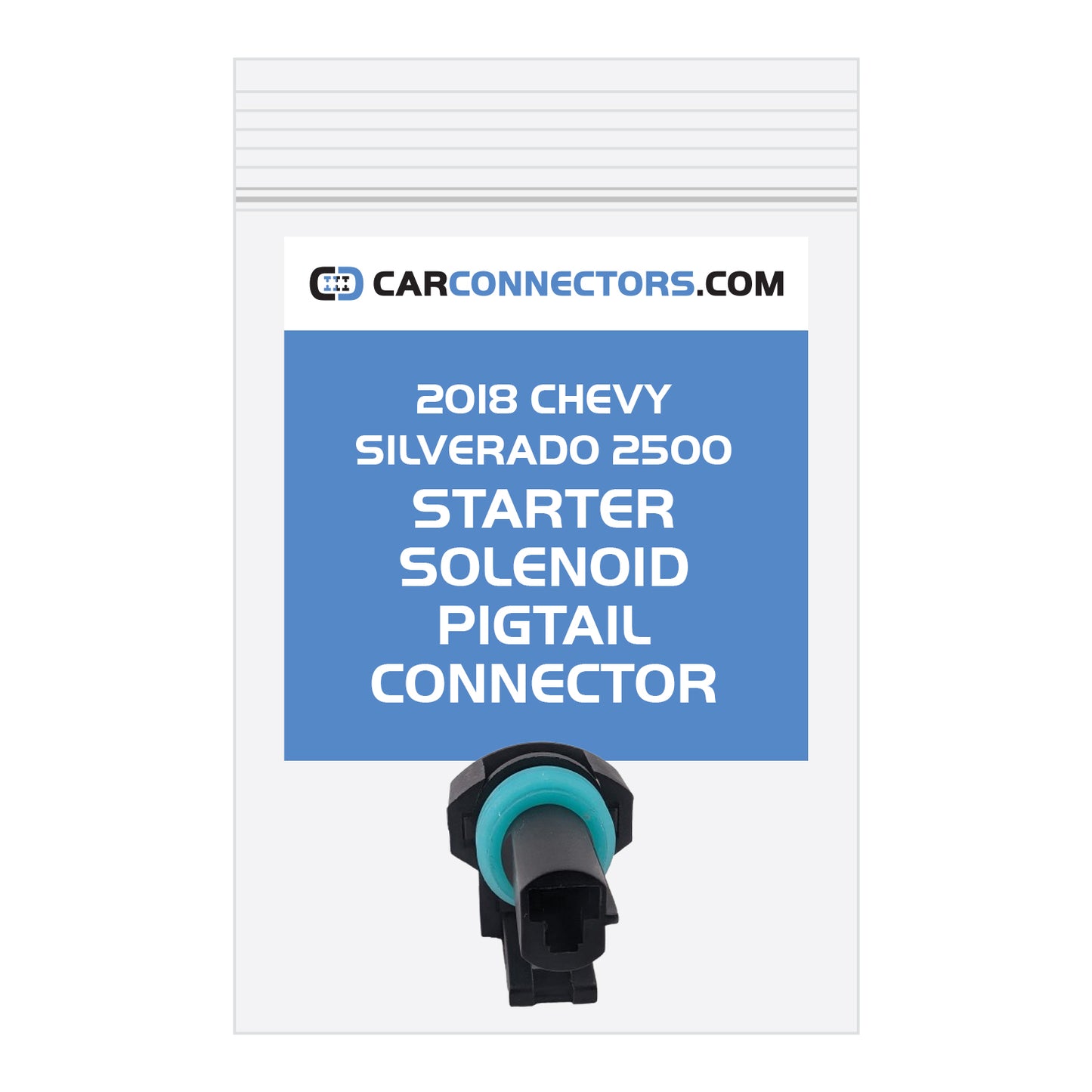 Starter Solenoid Pigtail Connector for 2018 Chevy Silverado 2500