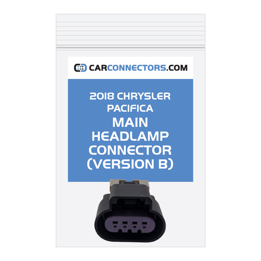 Main Headlamp (Version B) Connector for 2018 Chrysler Pacifica