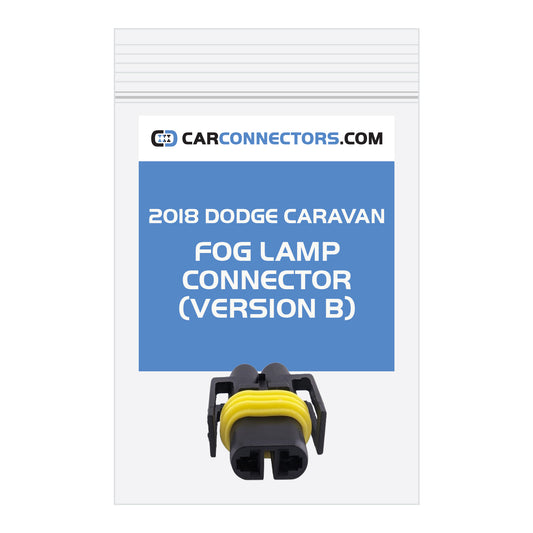Fog Lamp (Version B) Connector for 2018 Dodge Caravan