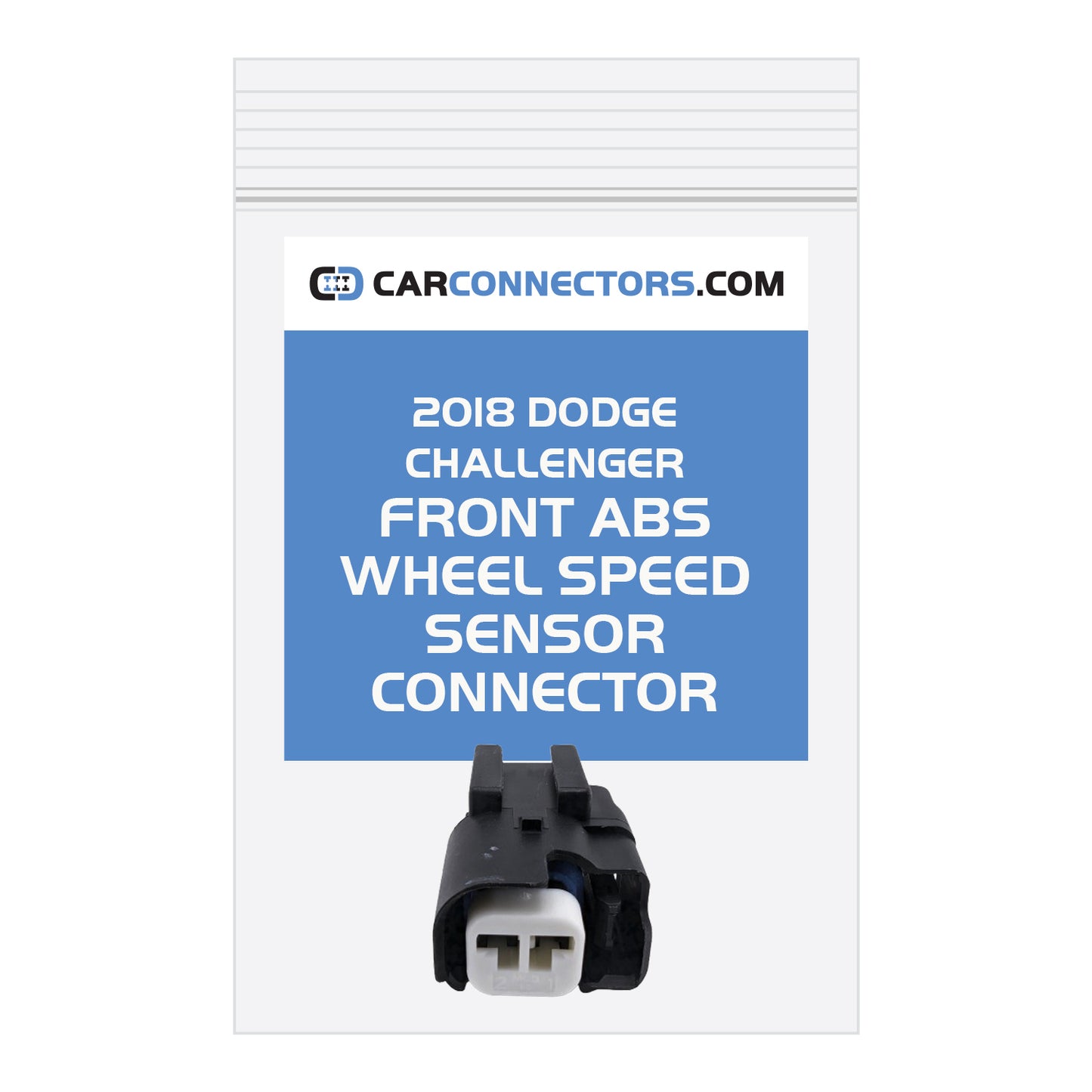 Front ABS Wheel Speed Sensor Connector for 2018 Dodge Challenger
