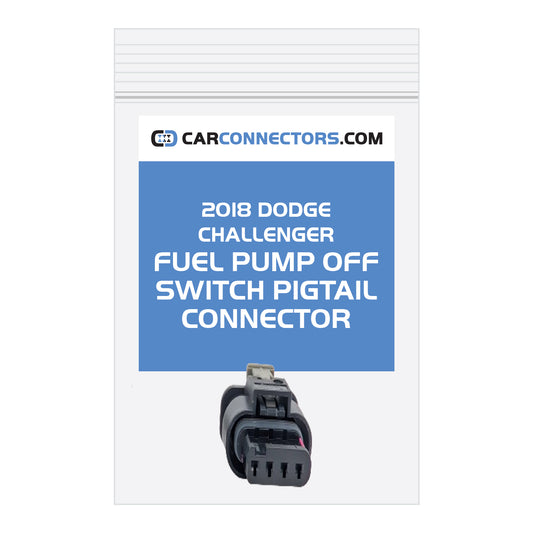 Fuel Pump Off Switch Pigtail Connector for 2018 Dodge Challenger