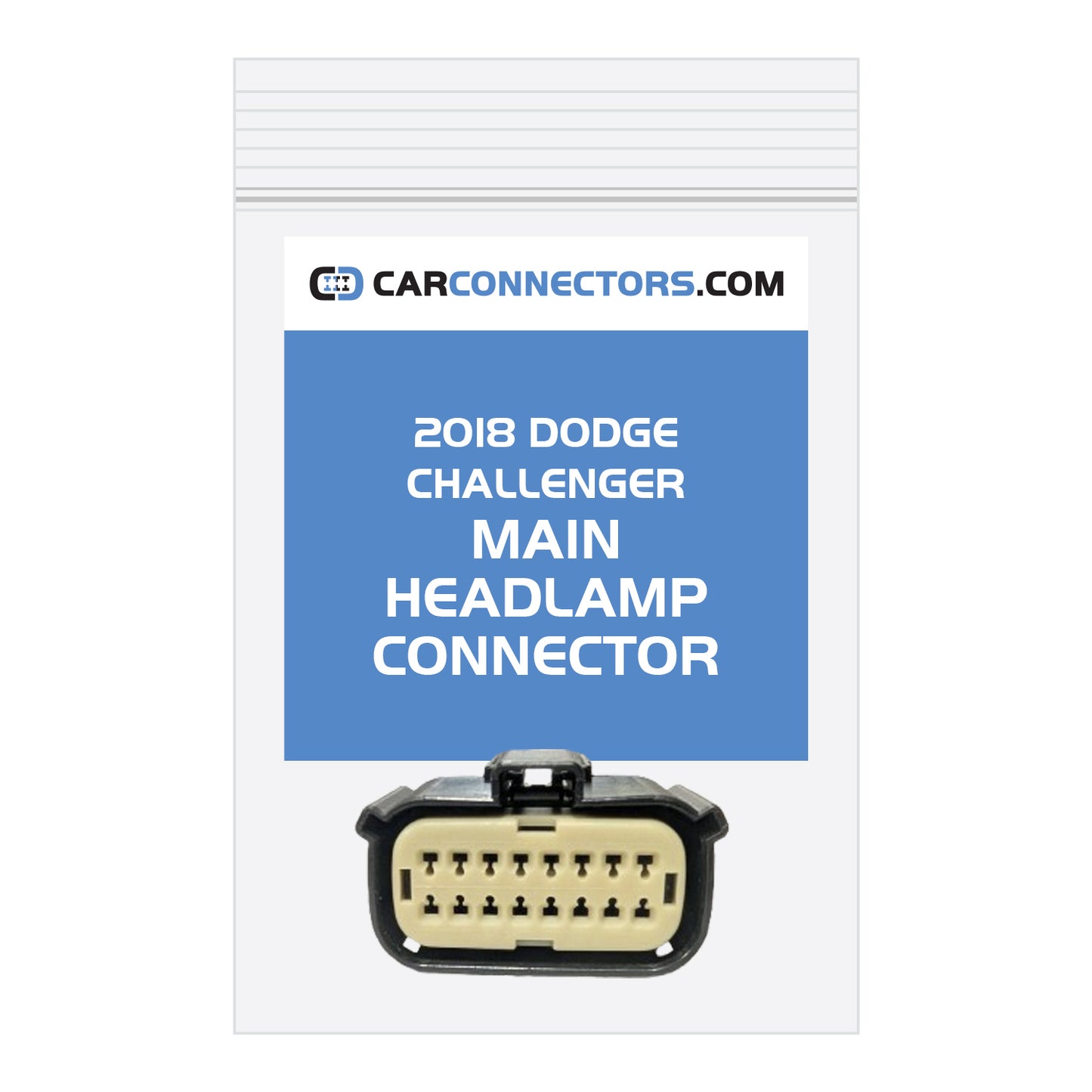 Main Headlamp Connector for 2018 Dodge Challenger