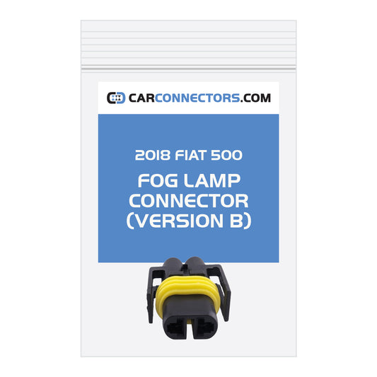 Fog Lamp (Version B) Connector for 2018 Fiat 500