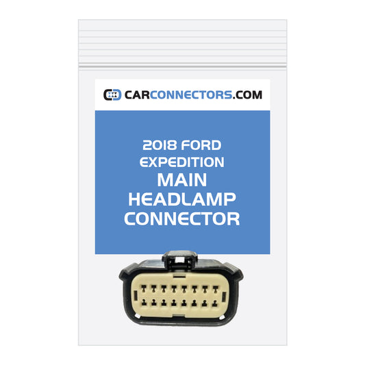 Main Headlamp Connector for 2018 Ford Expedition