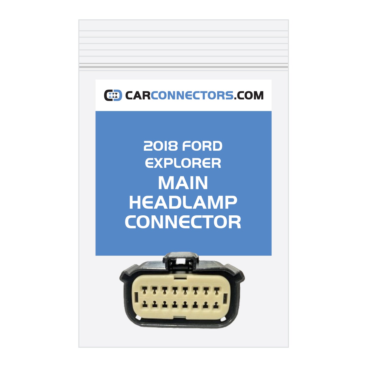 Main Headlamp Connector for 2018 Ford Explorer