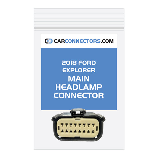 Main Headlamp Connector for 2018 Ford Explorer