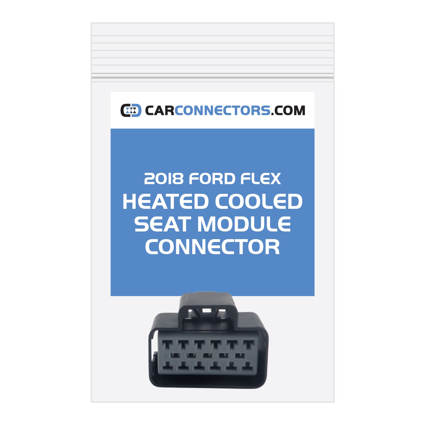 Heated Cooled Seat Module Connector for 2018 Ford Flex
