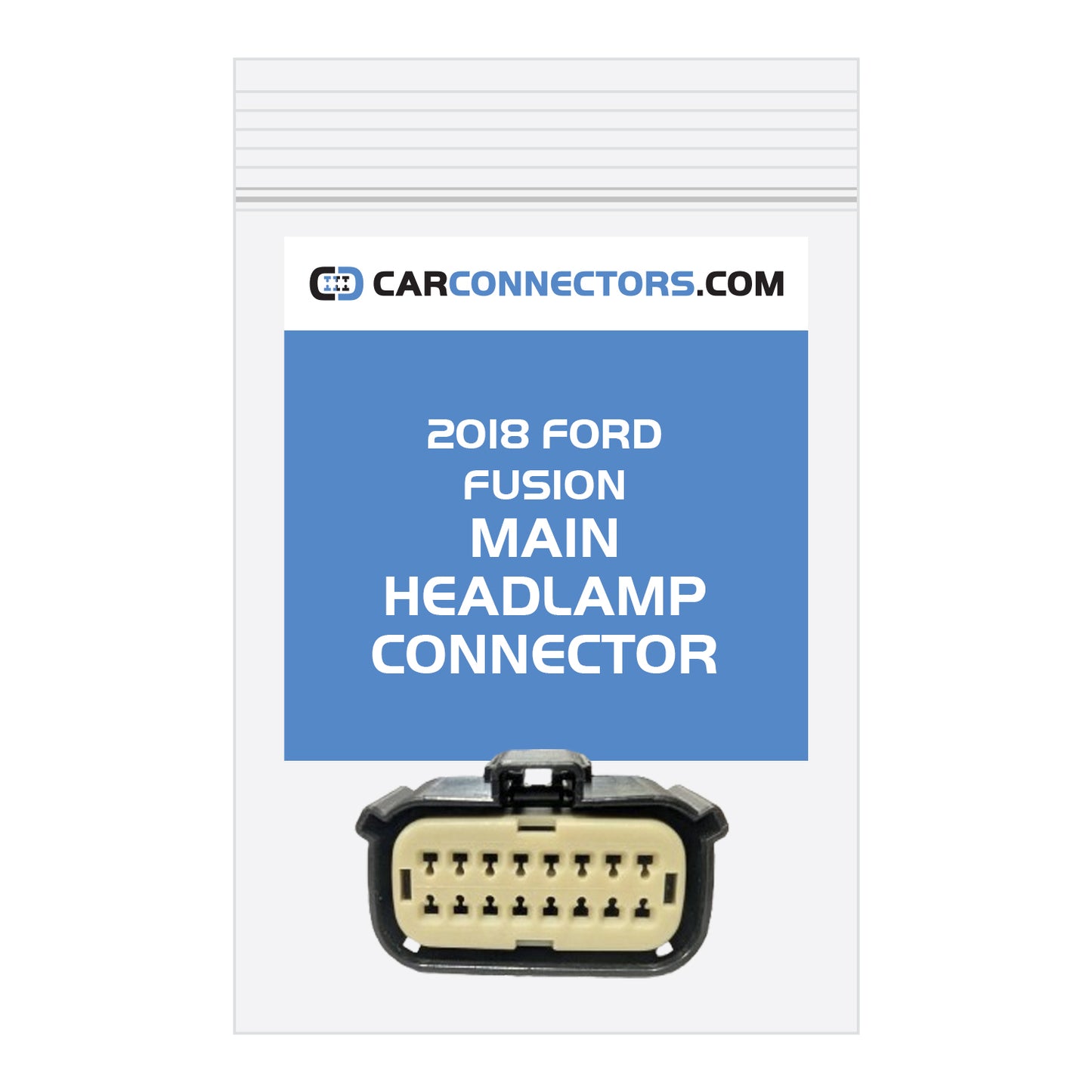 Main Headlamp Connector for 2018 Ford Fusion