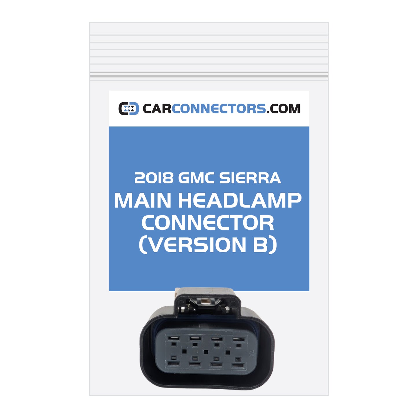 Main Headlamp (Version B) Connector for 2018 GMC Sierra